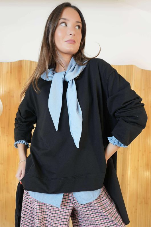 Apres Dip Side Top Black /8=